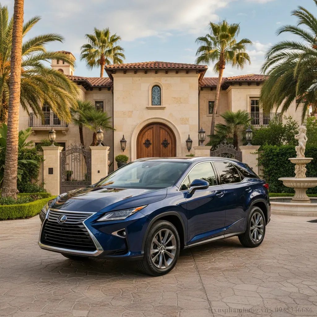 Lexus RX350 màu xanh Biểu tượng của sự sang trọng và phong cách