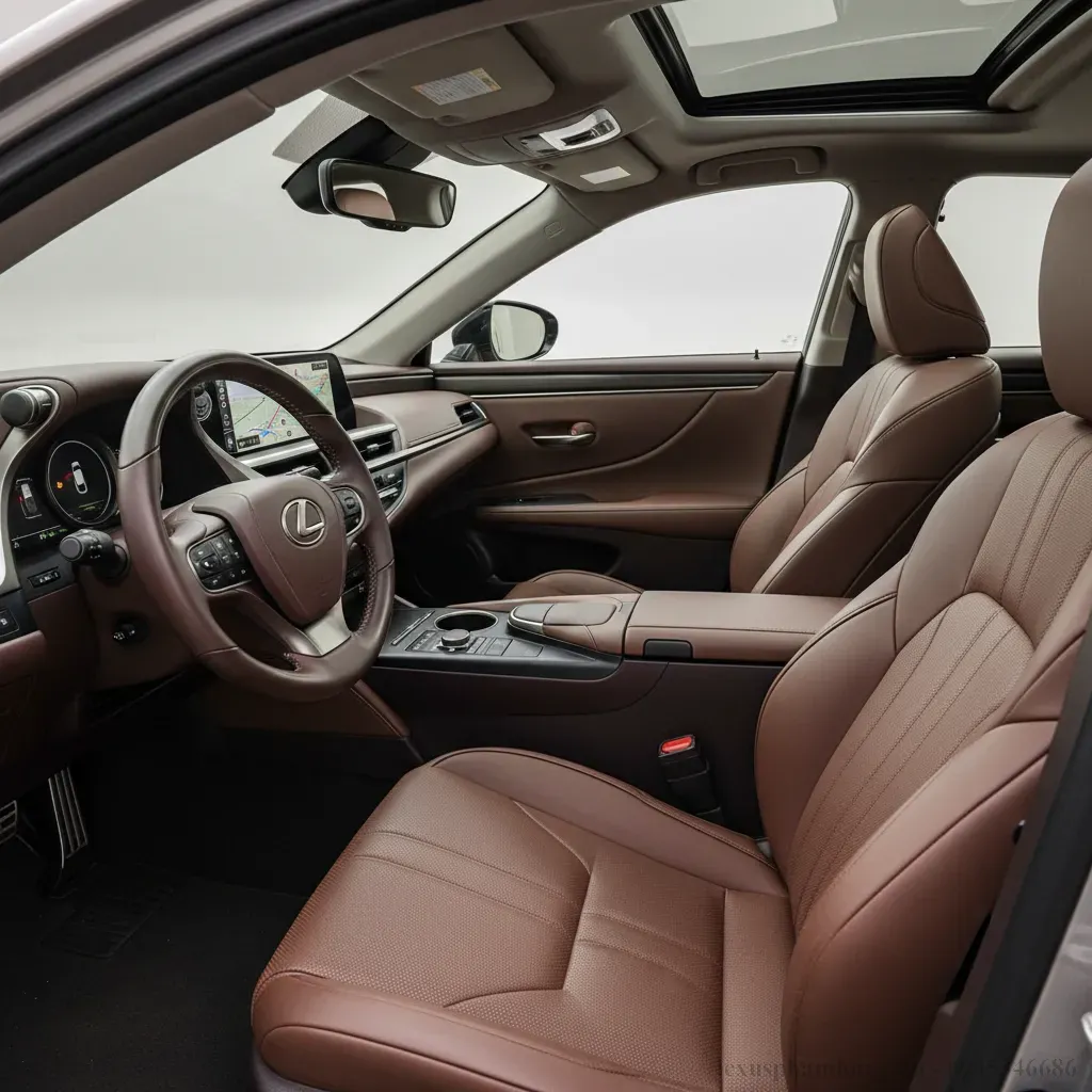 Khoang lái Lexus ES 350 Sự kết hợp hoàn hảo giữa sang trọng và tiện nghi