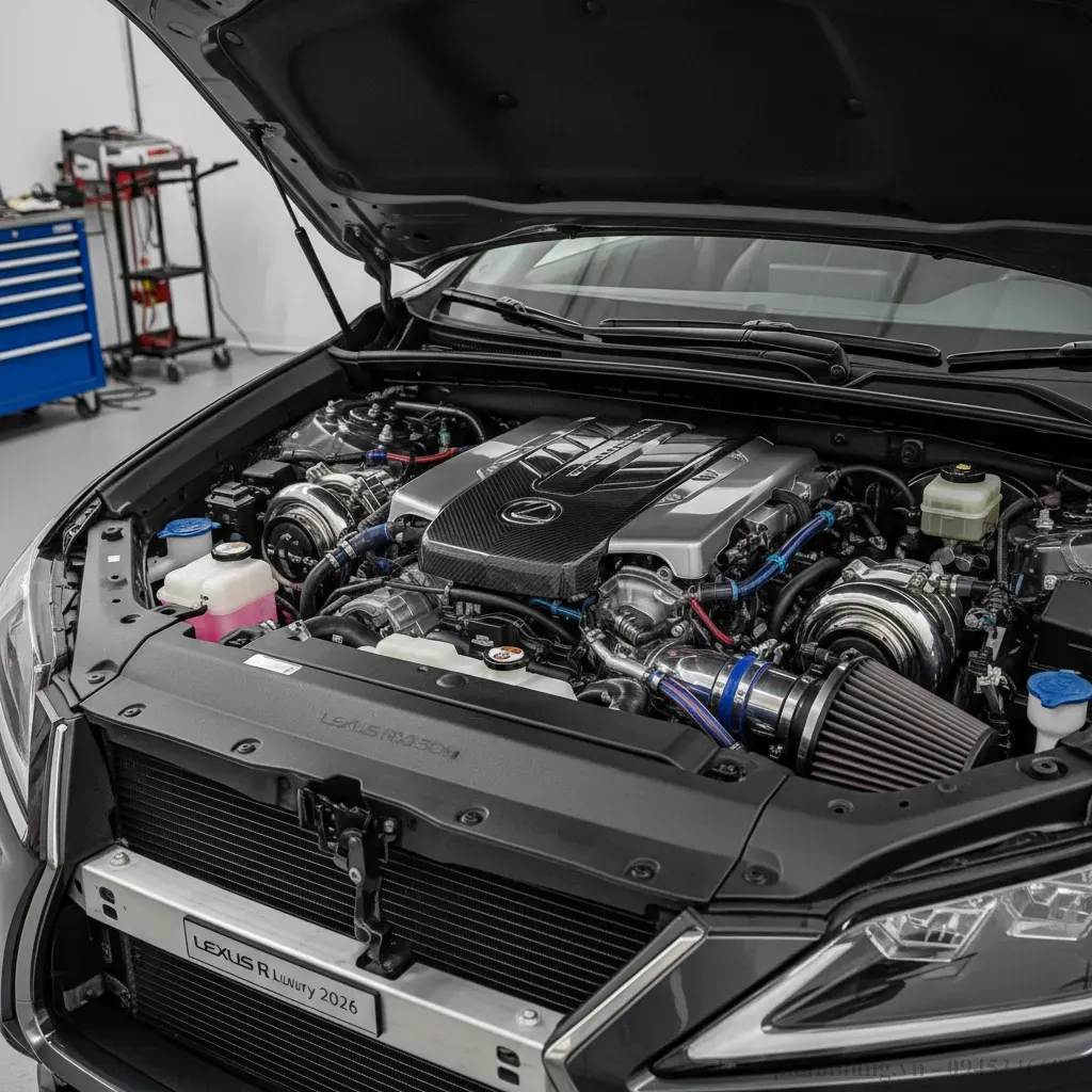 Tr&aacute;i tim mạnh mẽ v&agrave; hiệu quả của Lexus RX 350 Luxury 2026