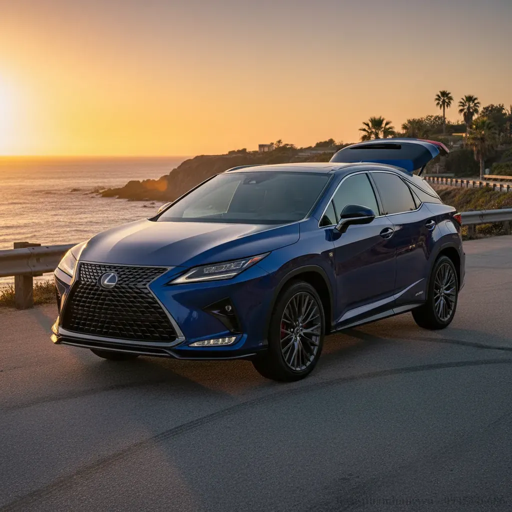 H&igrave;nh ảnh dự kiến của Lexus RX350 F Sport 2026 với thiết kế mạnh mẽ cuốn h&uacute;t