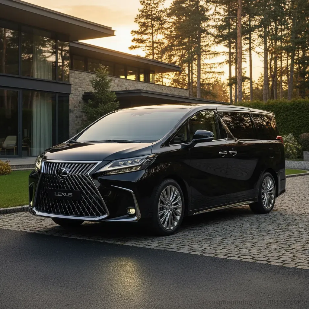 Lexus LM 2026 với thiết kế ngoại thất lột xác khẳng định vị thế độc tôn