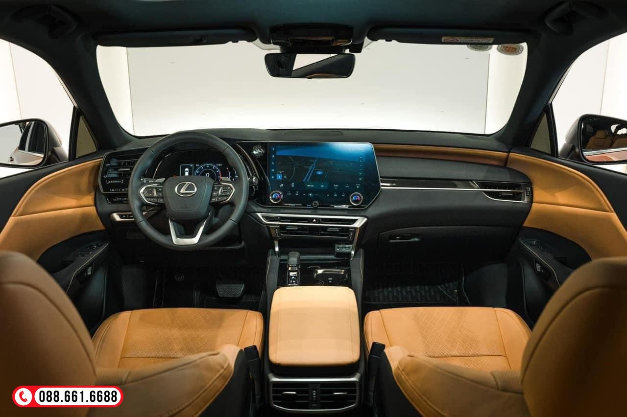 Kh&ocirc;ng gian nội thất Lexus RX 350